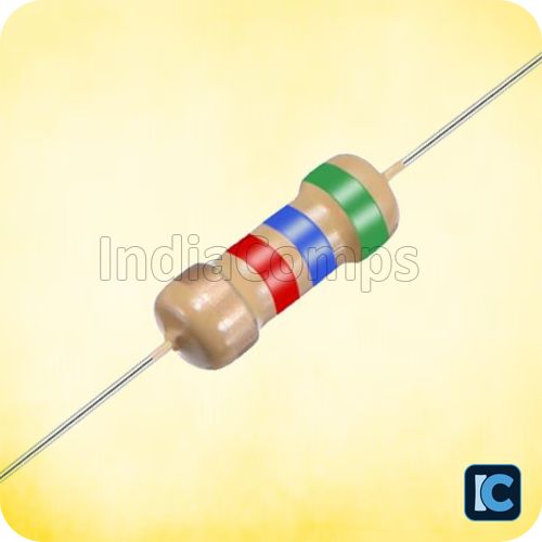 5.6K Ohm 1/4 Watt Resistor – 1% Tolerance (Carbon Film) 5.6K Ohm 1/4 Watt Resistor – 1% Tolerance (Carbon Film)